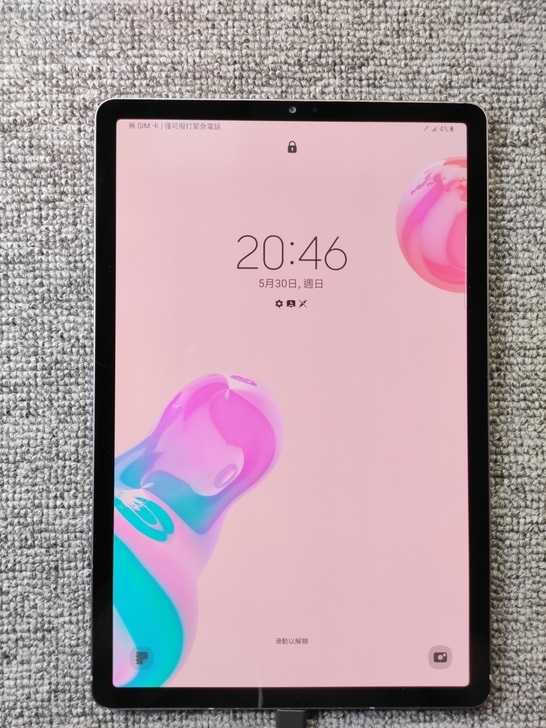 新到三星平板galaxy tab S6 T...