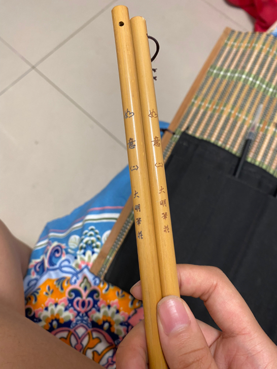 全新的毛笔,一枝羲之圣手(38一支),一支...