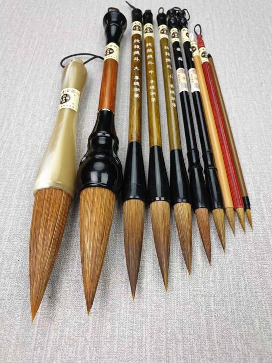 亏本乱卖！72元包邮10支全新好用的狼毫毛...