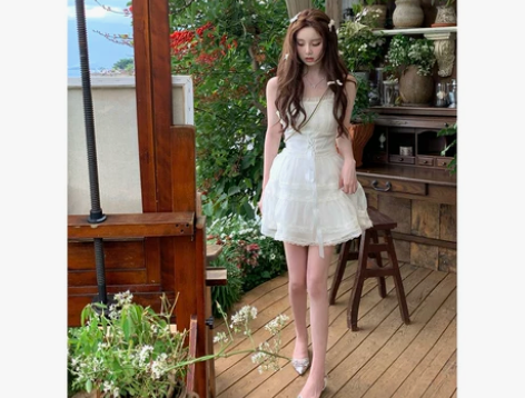 你的懒懒llan 见习爱神 少女花边拼接 ...