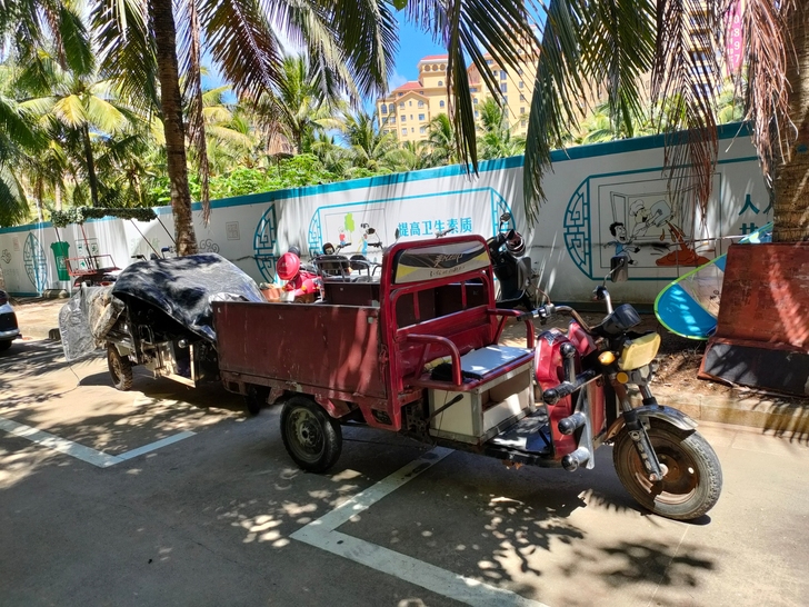 2手电动车三轮车，拉货三轮车，1米5车厢