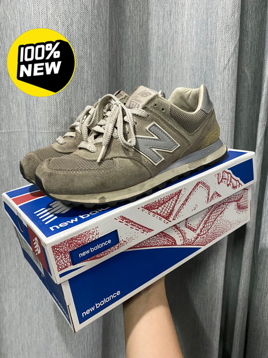 New Balance新百伦574复古慢跑...