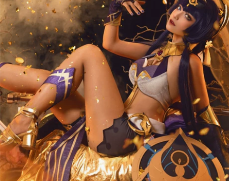 二月境原神cos坎蒂丝cos服须弥cosp...