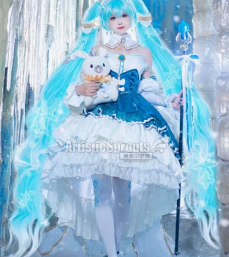 美萌家雪初音2019cos从头到脚大全套 ...
