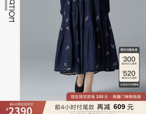 中长款预售免定金EXCEPTION例外20...