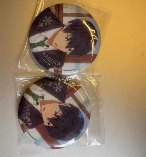 【换】星河动漫 Free！双闪冬日徽章 七...