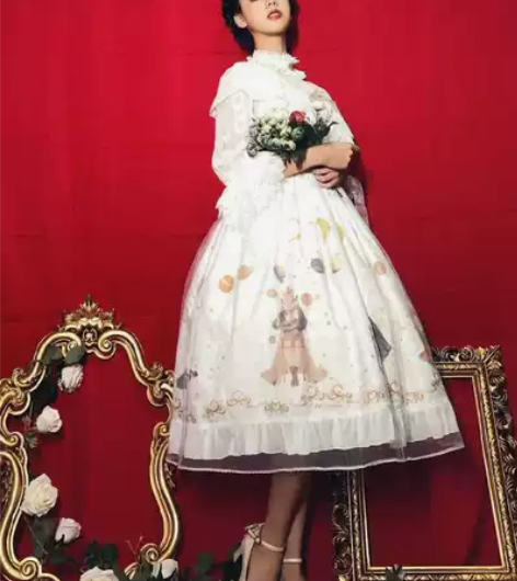 温迪安 小王子正腰长op M码 Lolit...