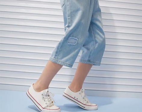 新款七分牛仔裤100码39.9包邮（偏远除...