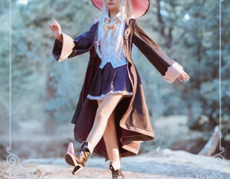 动漫现货 二月境魔女之旅cos服伊蕾娜co...