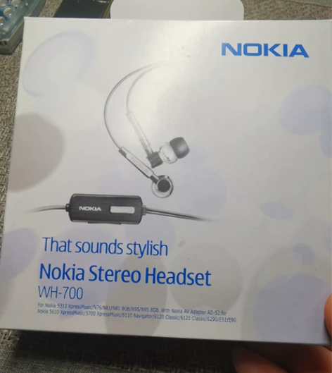 诺基亚 WH-700 高端音乐耳机  金属...