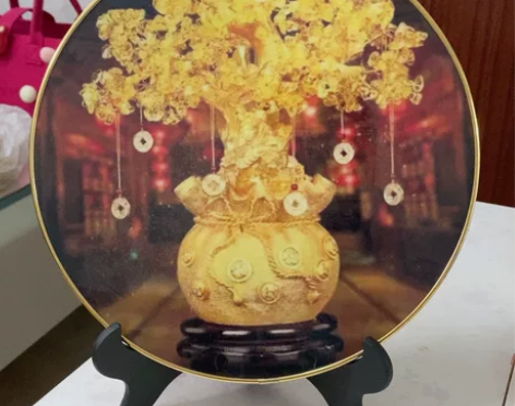 客厅招财摆件家居装饰 感兴趣的话点“我想要...