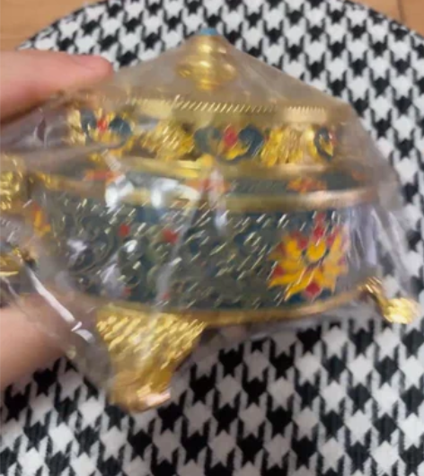 全金属景泰蓝珐琅藏式熏香炉家用室内檀香沉香...