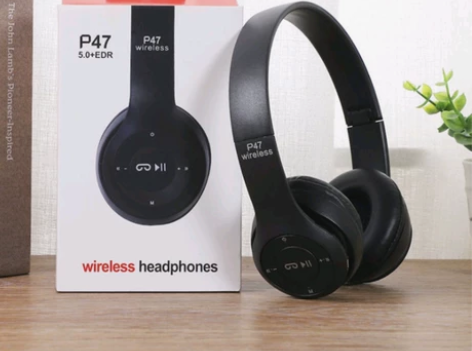 头戴式P47蓝牙耳机头戴式可折叠重低音外贸...