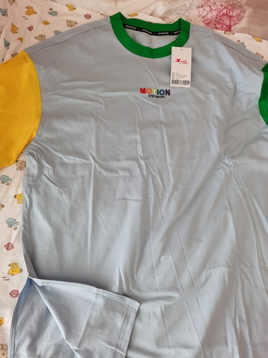 全新带吊牌特步活力系列短袖三件XL