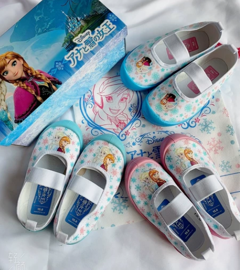 全新，出口日本幼儿园冰雪奇缘室内鞋 尾货，...