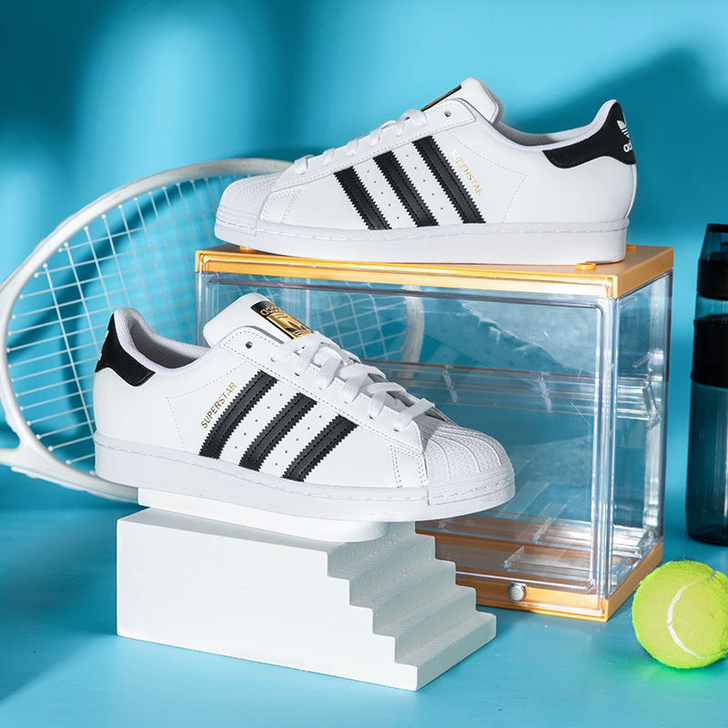 Adidas阿迪达斯女鞋三叶草官方旗舰夏季...