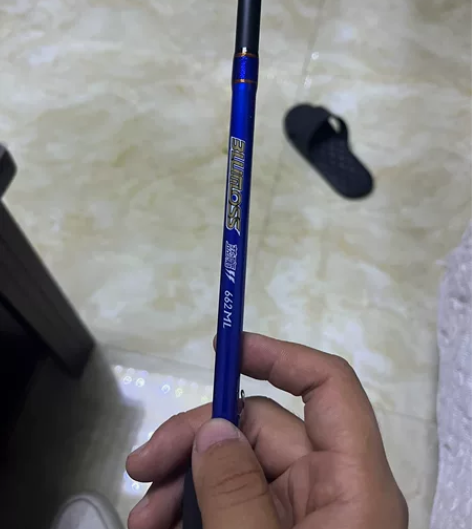 海明威路亚竿，1.98m，ML的，下水一次...