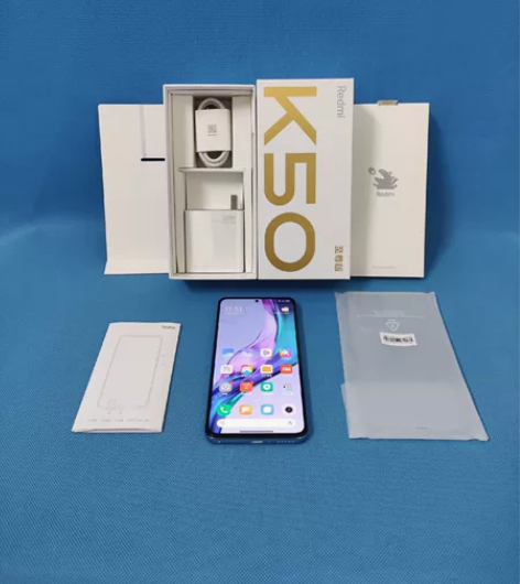 全新成色红米K50至尊版8+256G冰蓝色...