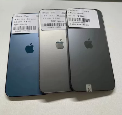 美版有锁三网 12Pro 128G 黑蓝 ...