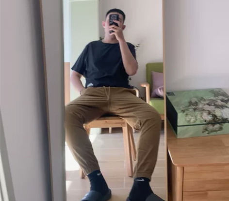 Gap男装宽松束脚休闲裤薄款357887 ...