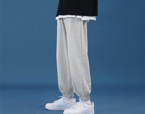 男士裤子夏季韩版潮流百搭休闲长运动裤夏天薄...