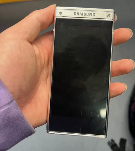 三星w2018+个人自用橙色不错，国行 2...