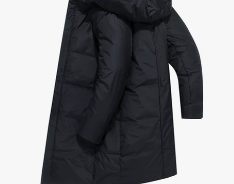 南极人男士羽绒服中长款2019新款加厚白鸭...