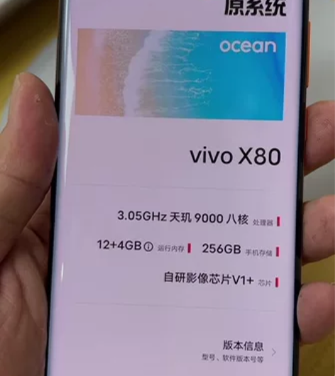 收收收 vivo x80  8+256g ...