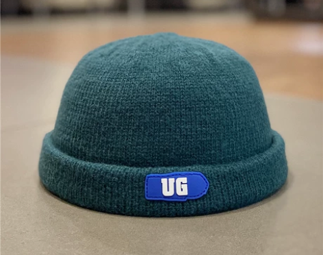 ins韩国圆顶针织瓜皮帽男街头潮牌雅痞地主...