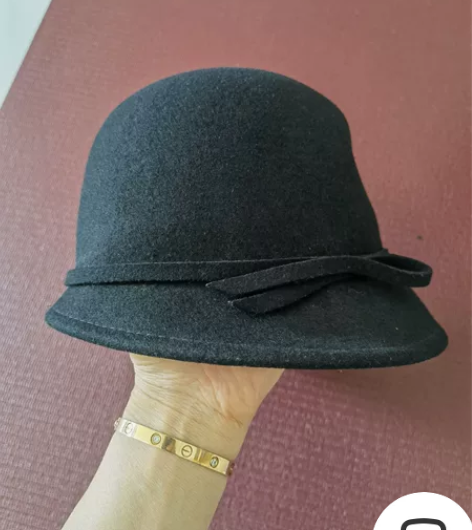 帽子 礼帽女 羊毛 头围可调节 29包邮 ...