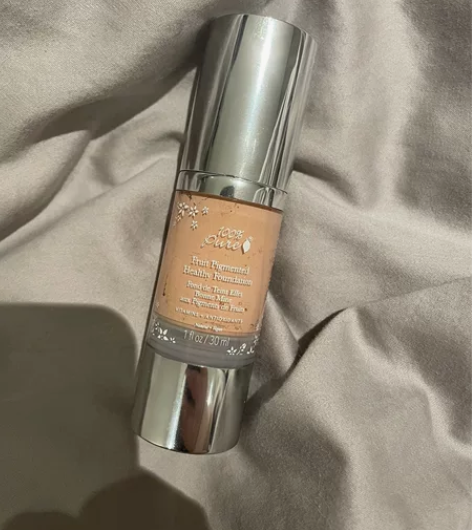 100%Pure水果着色粉底液持久遮瑕天然...