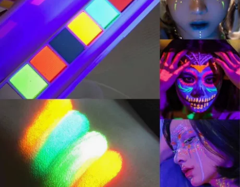 【精品好物】万圣节会眼影荧光眼线膏水熔人体...