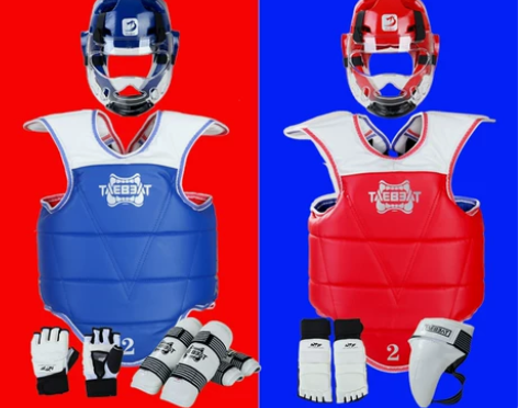 跆拳道护具全套儿童五八件套实战比赛型装备加...