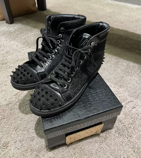 PP女士高帮鞋,穿过三四次,上脚感觉像运动...