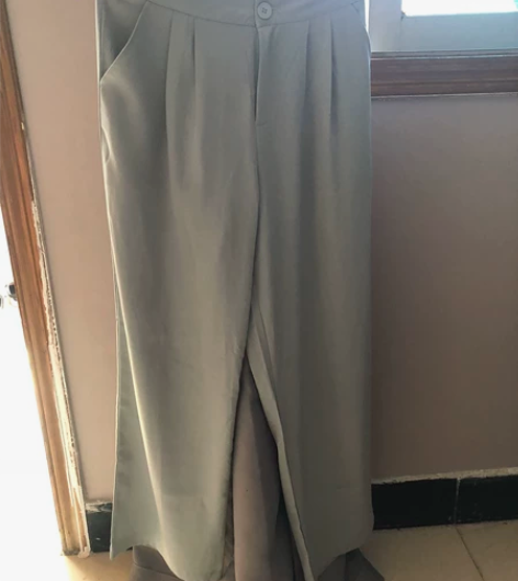 夏季职业雪纺裤 有内衬不会很透 参考：16...