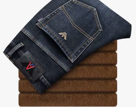 捡漏、清仓、秋冬加厚新款阿玛尼男士牛仔裤修...