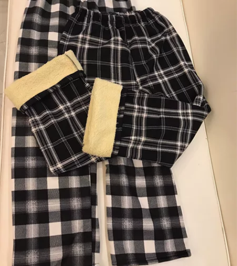 23.9包邮！全新冬季加绒加厚羊羔绒格子阔...