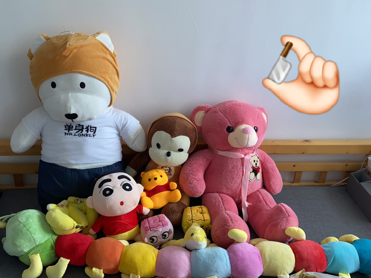 搬家处理，大玩偶15元，中玩偶10元，小玩...
