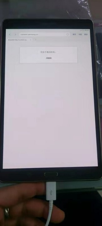 三星平板t700，外观如下图，一切正常，3...