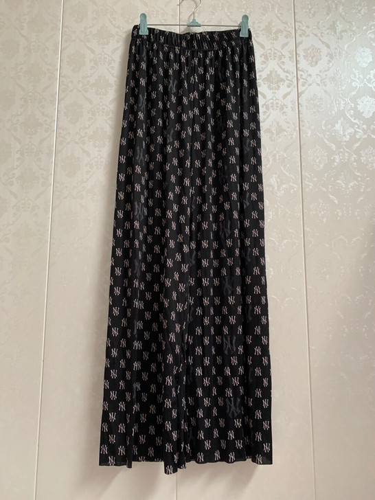 全新印花阔腿裤