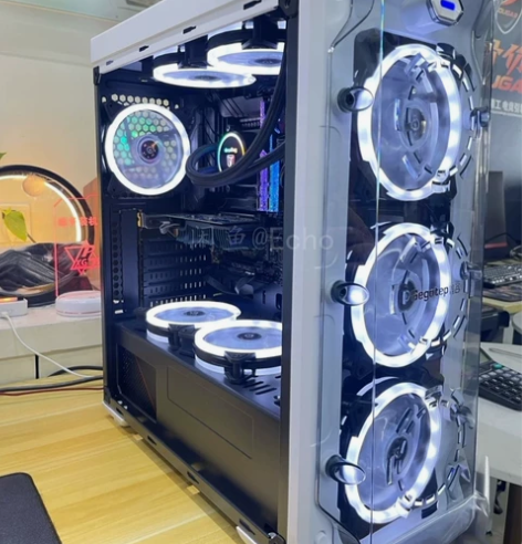 急出 办公游戏i5i7i9级台式电脑主机高...