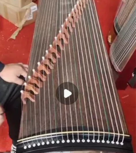 敦煌全新原价几千的古筝初学入门考级演奏级古...