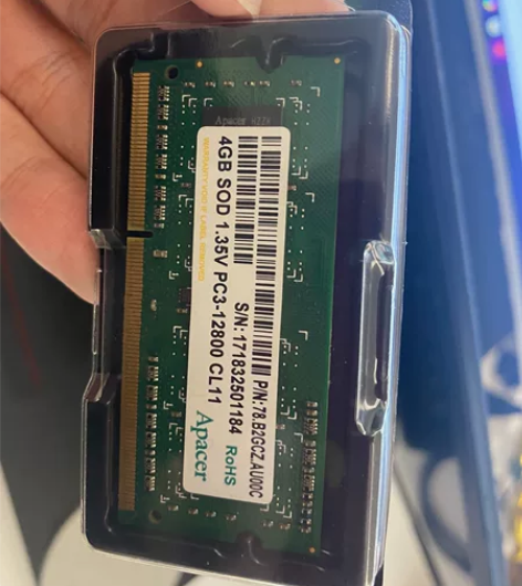 4G  内存条，喜欢55带走包邮   笔记...