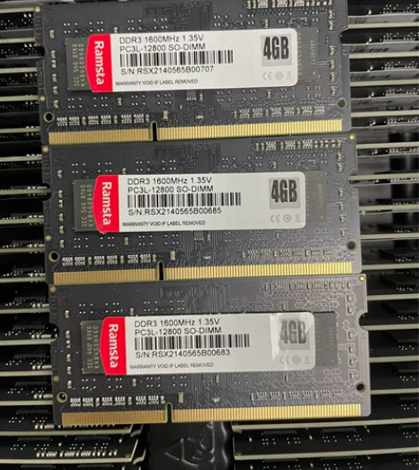 4G 1600 DDR3低压1.35V笔记...