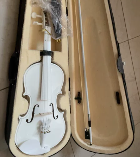 准新小提琴，一次没用，适合初学者，支持自取...