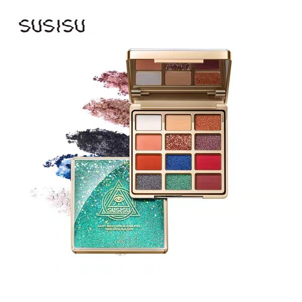 两盘！官方店susisu苏西苏幻境流沙眼影...