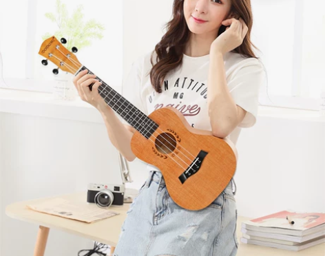 dodomi尤克里里初学者学生成人女21寸...