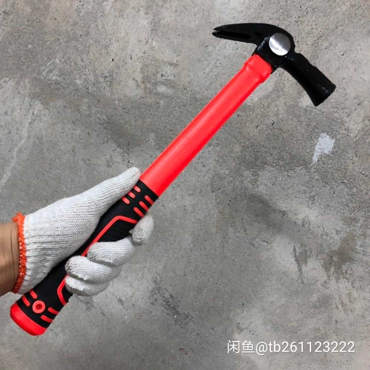 日式鹤锤木工工具五金榔头铁锤起钉器，图片实...