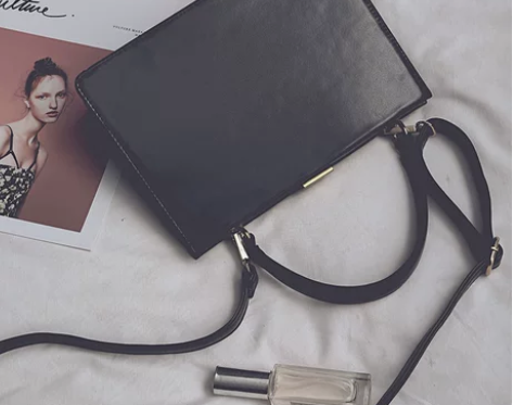 ?ins超火包包女2018新款欧美简约夹口...