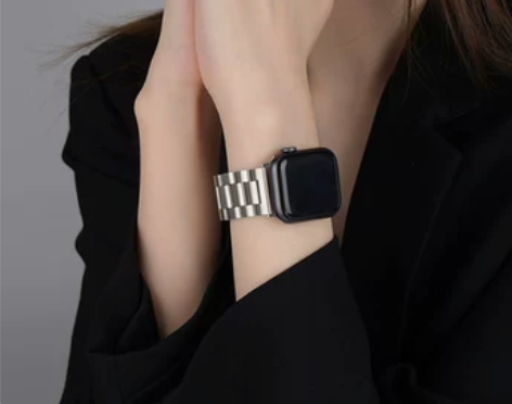 iwatch表带金属适用苹果手表表带高级感...